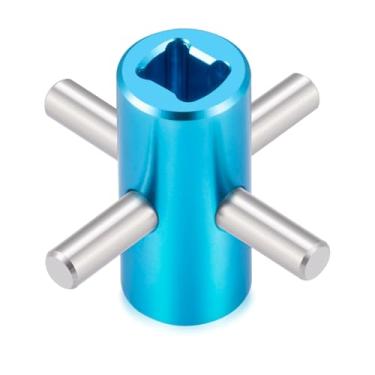 Imagem de QUE-T 1pcs Aluminum Differential Locking Shaft Diff Fixed Shaft for 1/10 Tamiya TT01 TT-01 RC On Road Touring Car