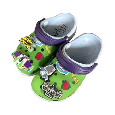 Imagem de Sandálias E Chinelos Respiráveis Kawaii Da Disney Buzz Lightyear Woody