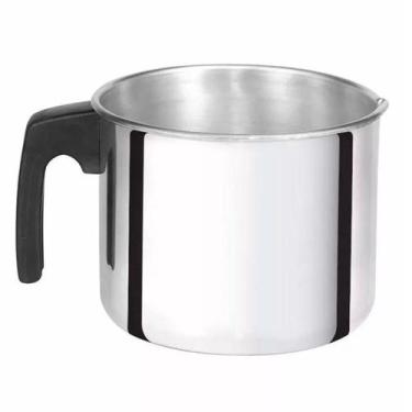 Imagem de Leiteira Fervedor Canecão de Alumínio Reforçado N14 Metal Grosso Resis