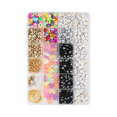 Imagem de Kit De Miçangas De Argila Polimérica Sortidas 14400/4200/2400 Peças Pa