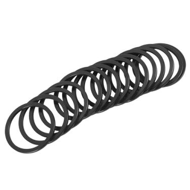 Imagem de Acouto Espaçador do Suporte Inferior Liga de Alumínio para Bicicleta de Estrada Junta do Suporte Inferior Junta Cubo Volante Espaçador Arruela Cubo Volante Esportes e Atividades Ao Ar (Preto)