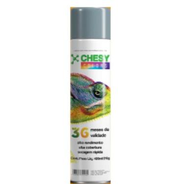 Imagem de Tinta spray chesy alta temperatura aluminio 210g 400ml chesiquimica