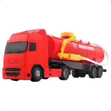 Imagem de Caminhão Bombeiro Voyager Tanque Lança Água Roma Ref.1351 - ROMA BRINQ