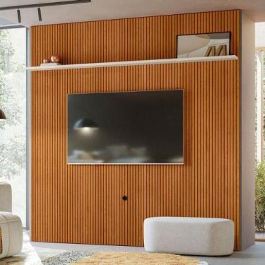 Imagem de Painel Piso Teto New Guaporé Ambiente Cinamomo Off White - Madetec - M