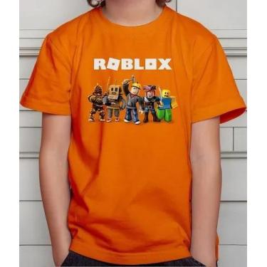Imagem de Camiseta Camisa Infantil Juvenil Gamer Roblo ox Menino Menina 100% Alg