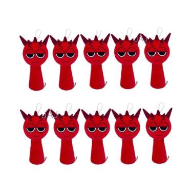 Imagem de Boneco De Pelúcia Infantil Sprunki, Almofada De Desenho Animado, Brinq