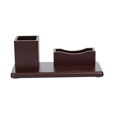 Imagem de Recipiente para canetas, organizador de lápis, mesa de escritório, suporte simples, multiuso, copo de lápis, pote de mesa, organizador de canetas (cor: A)