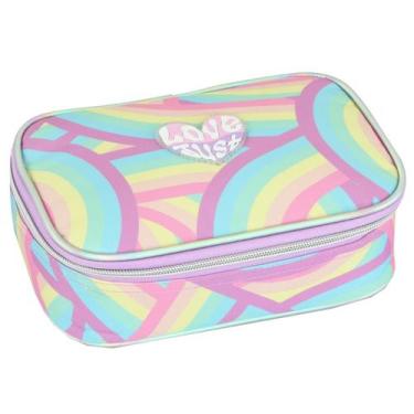 Imagem de Estojo Grande Box 100 Pens Artes Escolar Meninas Infantil - Shaolong