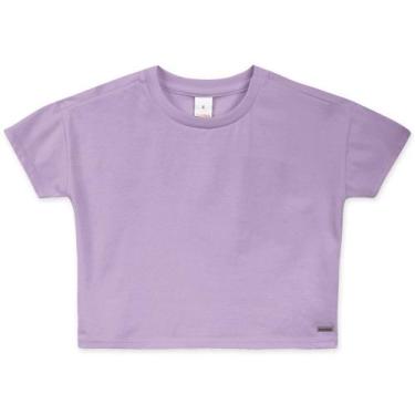 Imagem de Blusa Cropped Básica Com Aroma Infantil Feminina Marisol - 14, 14, Lil