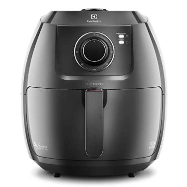 Imagem de Electrolux Fritadeira Elétrica sem oleo Air fryer 6,5L 8 receitas pré-sugeridas desligamento automatico cesto removivel 1700W EAF50 grafite 220v por Rita Lobo