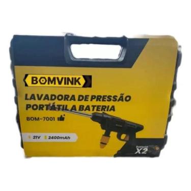 Imagem de Lavadora De Pressão Portátil Bomvink A Bateria Bom-7001