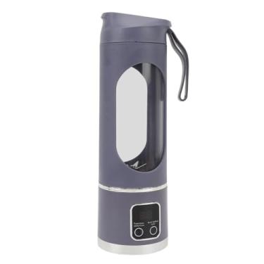 Imagem de LiebeWH Liquidificador Portátil, Espremedor Recarregável, Copo Elétrico Compacto para Casa e Viagens, Capacidade de 450ML, Ideal para Smoothies e Shakes