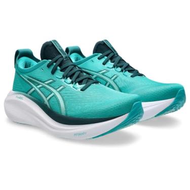Imagem de Tênis Asics Gel-nimbus 27 Masculino - Verde Claro/branco - 44