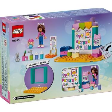 Imagem de Orelha Berçário de Gatinhos  Gabby's Dollhouse  Lego 10796