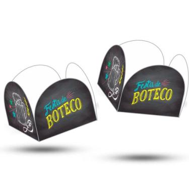 Imagem de 50 Forminhas decoração festa Boteco cor mais viva - NC TOYS