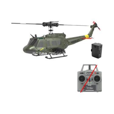 Imagem de Helicóptero RC UH1 Huey De 6 Canais Com Acabamento Envelhecido, Fluxo 