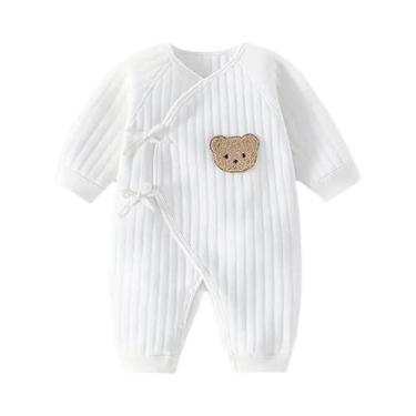 Imagem de Body De Algodão Para Meninos E Meninas Recém-Nascidos, Roupa De Invern