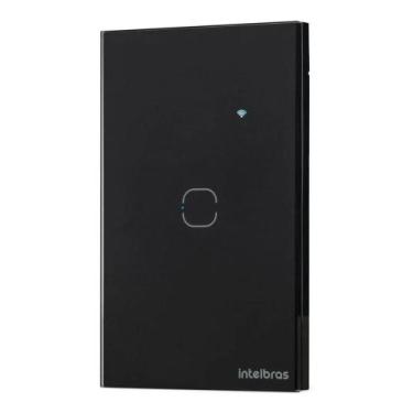 Imagem de Interruptor Smart Intelbras Wi-fi Touch 1 Mis 1001 Pr