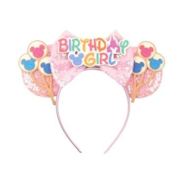 Imagem de Tiara De Balão Mickey E Minnie Para Crianças, Decoração Fofa Para Fest