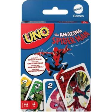 Imagem de Jogo De Cartas Uno Spiderman - Mattel