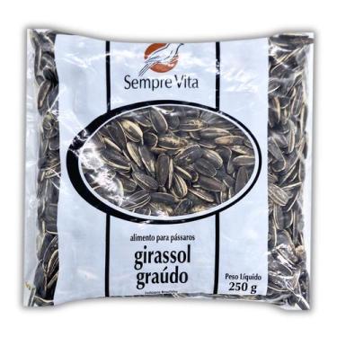 Imagem de Ração para Pássaros Girassol Graúdo (250g) SEMPRE VITA