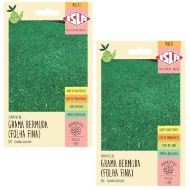Imagem de 2X Sementes Grama Bermuda (Folha Fina) ISLA