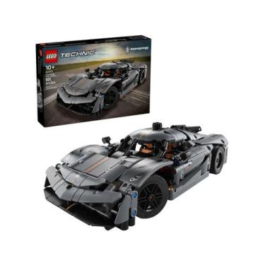 Imagem de Lego Technic Hipercarro Koenigsegg Jesko Absolut Grey 801 Peças De Con