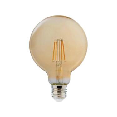 Imagem de Lâmpada Led Retrô Globo G95 E27 4W 360 Lumens Âmbar 2200K Bivolt- Avan