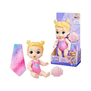 Imagem de Baby Alive Brincadeira de Sereia Loira - Hasbro, Brincadeira de Sereia