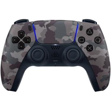 Imagem de Controle PS5 sem fio DualSense Sony Camuflado Cinza CFI-ZCT1W, Camufla