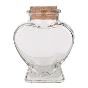 Imagem de Vidro Coração 50ml Para Tempero e Banho - Aliança