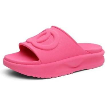 Imagem de Chinelo Slide Plataforma Feminino Sandalia Nuvem Ultraleve Anatomico Ortopedico Blogueira Inspiracao-Feminino