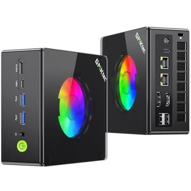 Imagem de GMKtec Mini Pc Para Jogos K11, Amd Ryzen 9 8945Hs (8C/16T, Até 5,2 Ghz), 64 Gb De Ram Ddr5, Minicomputador De Mesa De 1 Tb, Hdmi/Oculink/Displayport/Usb4*2