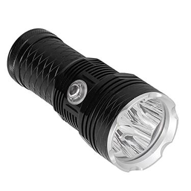 Imagem de Lanterna de Mergulho LED, Lanterna de Mergulho Portátil Impermeável, Luz Subaquática com Liga de Alumínio Magnésio de Aviação Leve para Mergulho ao Ar Livre sob Esportes Aquáticos à Noite