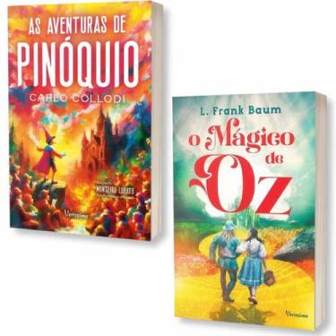 Imagem de Kit Clássicos: As Aventuras De Pinóquio + O Mágico de Oz - Carlo Collo