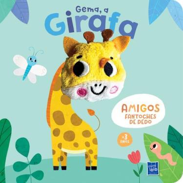Imagem de Livro - Amigos fantoches de dedo - Gema a girafa