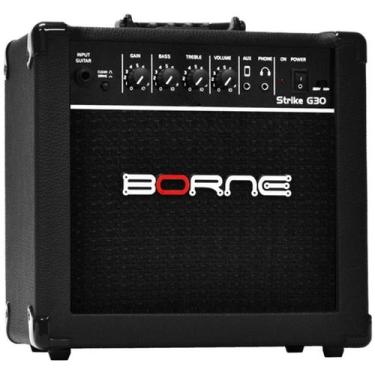 Imagem de Amplificador Guitarra Borne Strike G30 Preto, BIVOLT