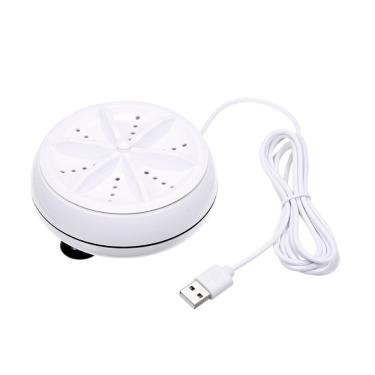Imagem de Mini Máquina Lava Roupas Portátil para Uso em Balde com Rotação Automática Bivolt 1KG U...