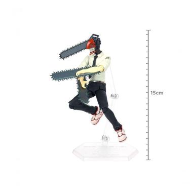 Imagem de Action Figure Good Smile Company Denji - Figma Articulada em PVC com Acessórios do Anim...