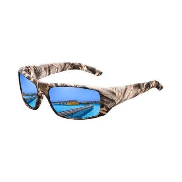 Imagem de Óculos de Sol Clássicos Vintage com Padrão Fashion para Dirigir, Pesca