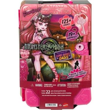 Imagem de Boneca Monster High Skulltimate Secrets Serie 7 Draculaura - MATTEL JDR49