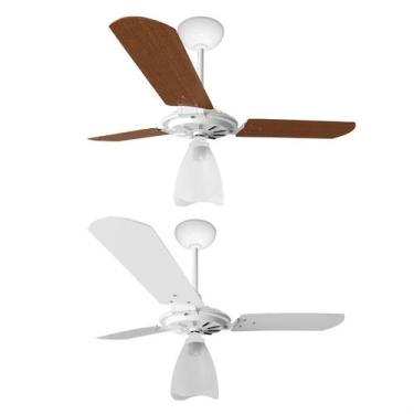 Imagem de Ventilador Teto Yris 150W Ventex Silencioso Turbo Econômico Potente 3 