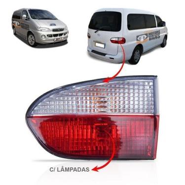 Imagem de Lanterna h1 starex 2001 a 2006 tampa traseira lado direito - MOTORS VA