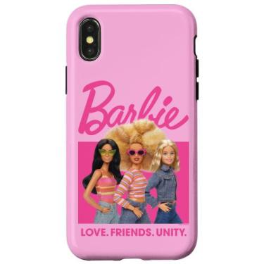 Imagem de Capa para iPhone X/XS - Barbie Love, Friends, Unity
