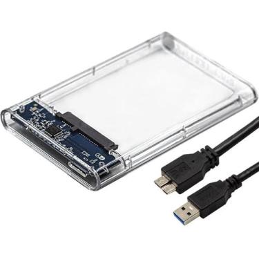 Imagem de Case Hd 3.0 Ext 2.5 compatível com Notebook Usb Pc 6gbps - Xway, Preto