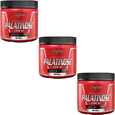 Imagem de Kit 3X Palatinose Low GI - 300g Neutro - IntegralMedica-Masculino