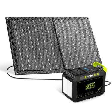 Imagem de Gerador solar MARBERO 88Wh com painel portátil de 21W 110V