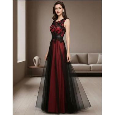 Imagem de Vestido Longo Madrinhas Casamento Formatura Ref 46 - Lua Serena, Marsa
