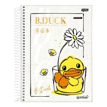 Imagem de Caderno Espiral Universitário Capa Dura B Duck 1 Matéria 80 Folhas JAN