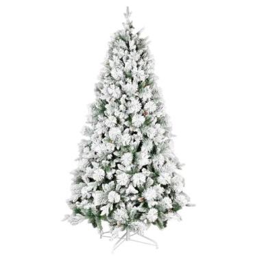 Imagem de Arvore natalina montreux 1020 tips branco 2,1m - Grillo
